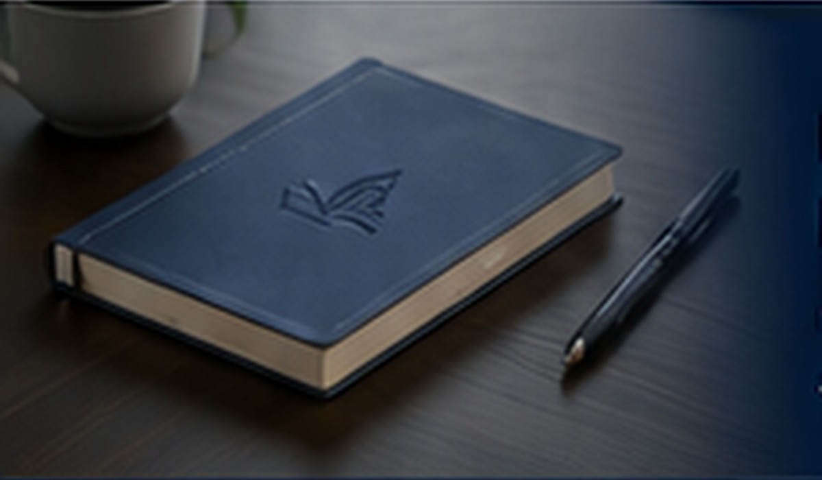 Palama coaching notebook and pen
